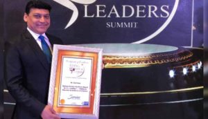 Award Received By Dr. P N Nemade, Director – Atharva Group Of Institutes on behalf of Honorable Shri.Sunil Rane Sir