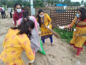 Beach Clean Up Drive at Marve Beach