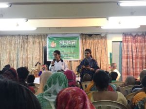 On 27th September, NSS Atharva celebrated *World Rose Day* with cancer patients in Dr. Earnest Borges Memorial Home, Bandra East.