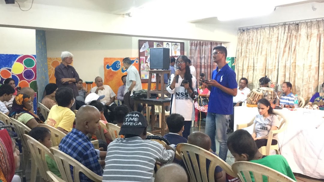 On 27th September, NSS Atharva celebrated *World Rose Day* with cancer patients in Dr. Earnest Borges Memorial Home, Bandra East.