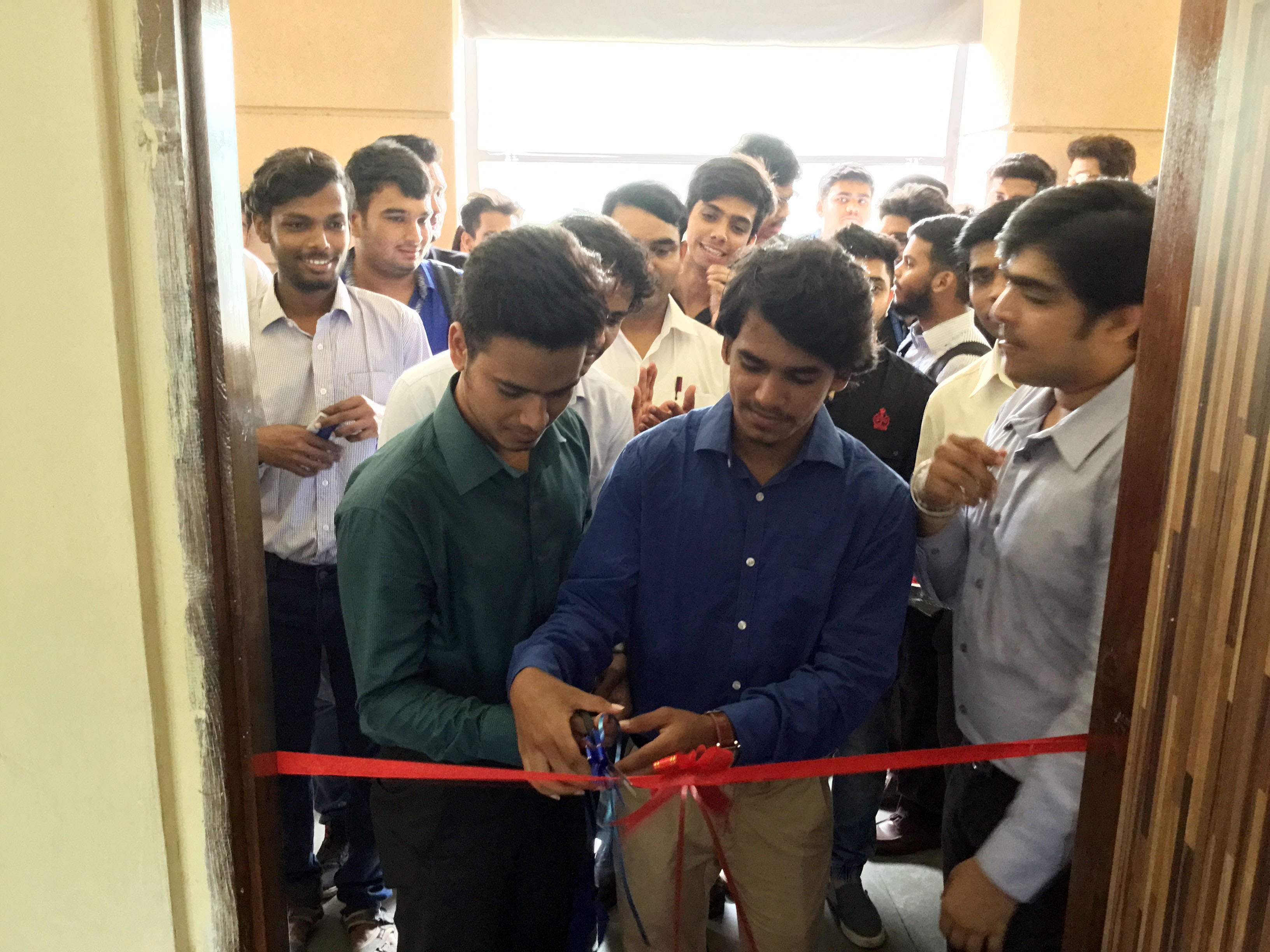 The state of the art IT labs were inaugurated at the hands of students on 25 July 2016. We are happy to handover the well equipped labs with required software and hardware to the Students and Faculty for the Innovative Teaching and learning to train tomorrow’s Competent Engineers. Atharva Students & Faculty Members were Present for the Auspicious Occasion.