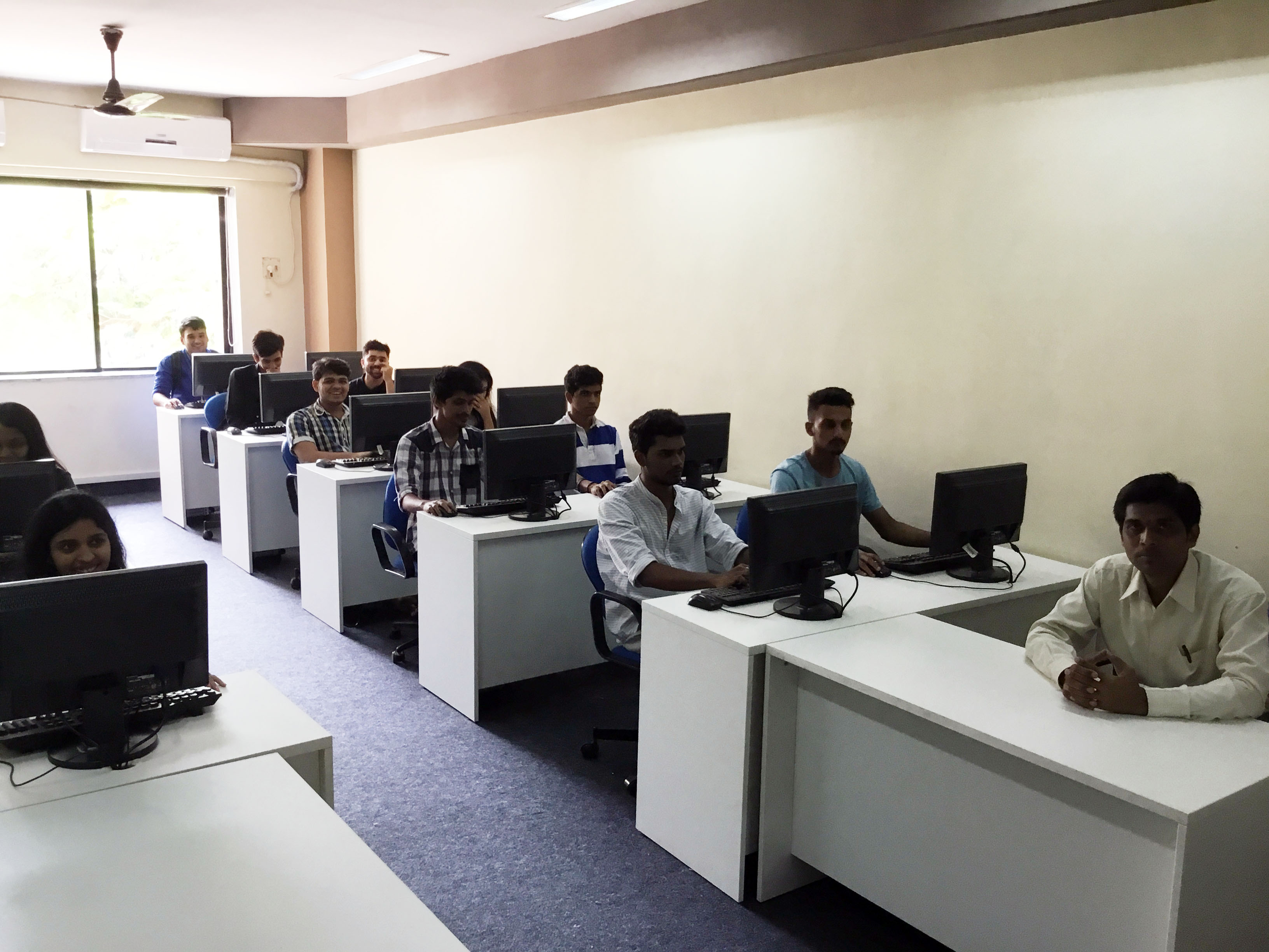 The state of the art IT labs were inaugurated at the hands of students on 25 July 2016. We are happy to handover the well equipped labs with required software and hardware to the Students and Faculty for the Innovative Teaching and learning to train tomorrow’s Competent Engineers. Atharva Students & Faculty Members were Present for the Auspicious Occasion.