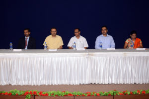 Atharva College of Engineering and Eduvance Remolab in collaboration with ARM University program is a first of its kind a lab that allows students to access Embedded lab that allows students to access Embedded platforms remotely. Platforms such as FPGA, Cypress Programmable SoC(PSoC) and ARM embed can easily be deployed for students. It is a scalable solution where an entire class can access the technology for mass scale skill development.  The Embedded Lab was inaugurated by Dr. SADANAND GULWADI, Global Manager, ARM University.