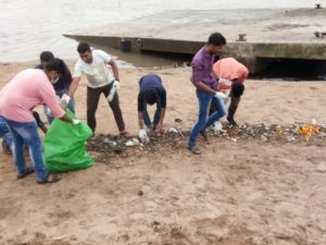 Beach Clean Up Drive at Marve Beach